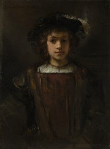 Rembrandtův syn Titus 1641-1668.
