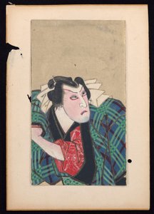 Album dvaceti polodlouhých portrétů herců v rolích od Sunbaisai (attr.to) Hokuei