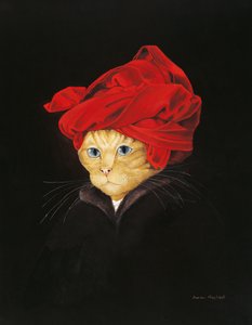 Ilustrace z knihy Cats Galore! A Compendium of Cultured Cats (vyd. 2015)