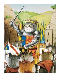 Ilustrace z knihy Shakespeare Cats: (vyd. 2016) od Susan Herbert
