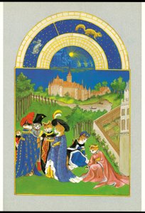 Ilustrace z Kočičí galerie západního umění (vyd. 1994)