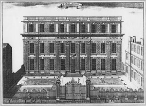 Powis House, kolem 1720 od Sutton Nicholls