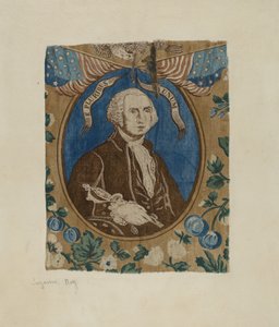 Portrét George Washingtona, c. 1939.