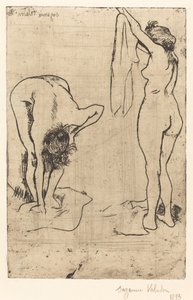 Ženy ve vaně od Suzanne Valadon
