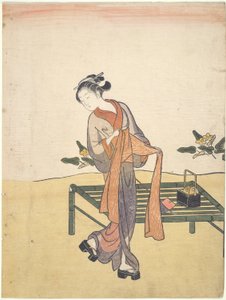 Beauty Cooling Off od Suzuki Harunobu