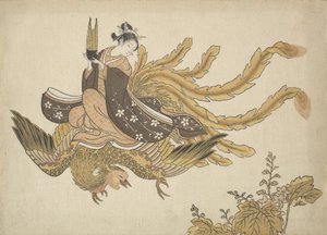 Přestrojený nesmrtelný, ca. 1766, ca. 1766. od Suzuki Harunobu