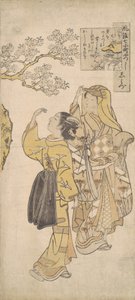 Shimizu ruční MP? 1765. , komár. 1765. od Suzuki Harunobu