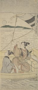 Přístav Taksago, Ca. 1760. 1760. od Suzuki Harunobu