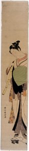 Tekou r Tesan Hinatsuru. P Rin ts od Harunobu Suzuki (17224 / 25-1770). od Suzuki Harunobu