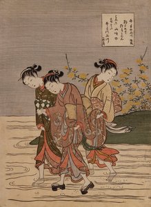 The Jewel River at Ide“, ze série „The Six Jewel Rivers“ od Suzuki Harunobu