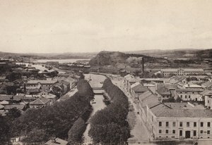 Švédsko / Švédsko: Bohuslan, Uddevalla (č/b foto) od Swedish Photographer