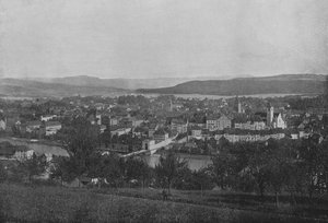 Aarau, Celkový pohled (černobílá fotografie) od Swiss Photographer