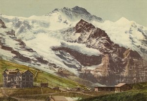 Bernská vysočina: Kleine Scheidegg (barevné foto) od Swiss Photographer