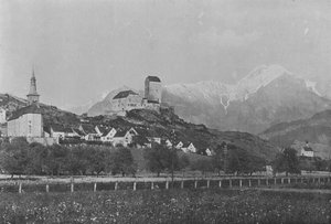 Sargans, Vallee du Rhin (černobílá fotografie) od Swiss Photographer