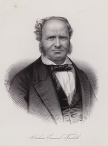Abraham Emanuel Frohlich, švýcarský básník (rytina) od Swiss School