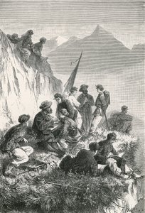Studenti botaniky v horách od Swiss School