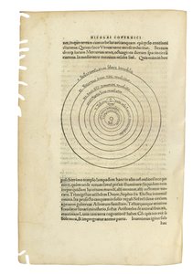 „O revolucích Coelestium“ od Mikuláše Koperníka a „Narratio Prima de Libris Revolutionum Nicolai Copernici“ od Georga Johana Rheticuse, dvě díla v jednom svazku, Basilej, 1566-67 od Swiss School