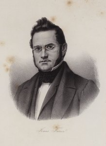 Dr Jonas Furrer, švýcarský politik (rytina) od Swiss School