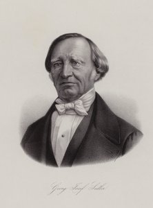 Georg Joseph Sidler , švýcarský politik (rytina) od Swiss School