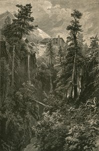 Soutěska v průsmyku Bernina od Swiss School
