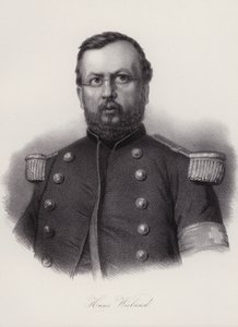 Hans Wieland, švýcarský voják (rytina) od Swiss School
