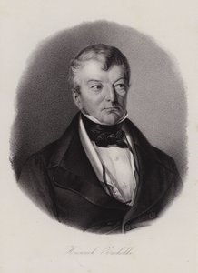 Heinrich Zschokke, švýcarský autor a reformátor (rytina) od Swiss School