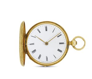 Hodinky s cylindrickým pouzdrem Hunter, Vacheron et Constantin, Ženeva, kolem roku 1860 od Swiss School
