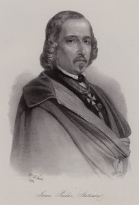 James Pradier, švýcarský narozený francouzský sochař (rytina) od Swiss School