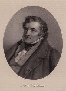 Jean Charles Leonard de Sismondi, švýcarský historik a politický ekonom (rytina) od Swiss School
