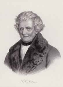 Johann Jakob Hottinger , švýcarský historik (rytina) od Swiss School