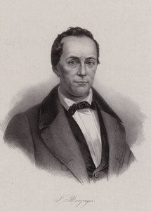Josef Munzinger, švýcarský politik (rytina) od Swiss School