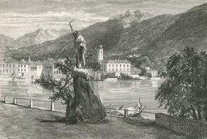 Lugano se sochou Tella od Vela od Swiss School