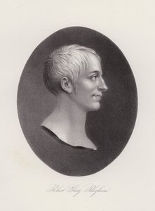 Robert Glutz-Blotzheim , švýcarský knihovník a historik (rytina) od Swiss School