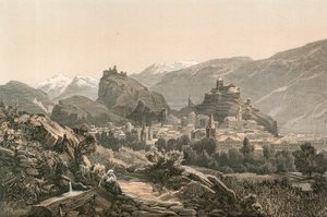 Sion, hlavní město kantonu Valais od Swiss School