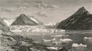 Aletschský ledovec a jezero Marjelen od Swiss School