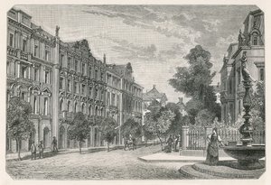 Bahnhofstrasse (železniční ulice), Curych od Swiss School