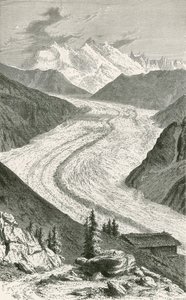 Gornerský ledovec a Monte Rosa od Swiss School