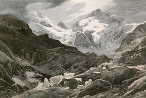 Ledovec Morteratsch, Horní Engadin od Swiss School