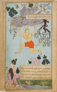 Ramayana Tales of Rama, The Freer Ramayana, Volume 2, Mughal dynastie, 1597-1605 od Syama Sundara
