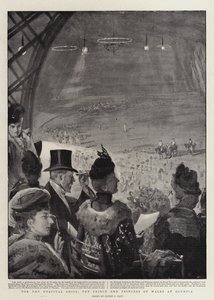 Pro nemocniční lodě, princ a princezna z Walesu v Olympii od Sydney Prior Hall