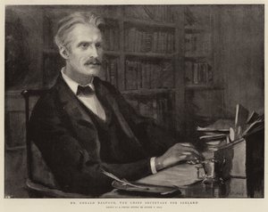 Pan Gerald Balfour, hlavní tajemník pro Irsko