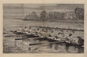 Oxford proti Cambridge od Sydney Prior Hall