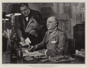 Kontradmirál lord Charles Beresford, CB od Sydney Prior Hall