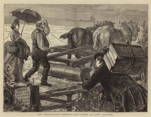 Zemědělská výluka, farmář jeho vlastní dělník od Sydney Prior Hall