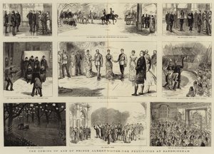 Dospívání prince Alberta Victora, slavnosti v Sandringhamu