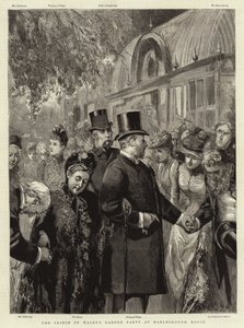 Zahradní slavnost prince z Walesu v Marlborough House
