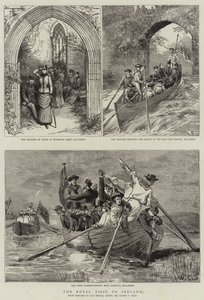 Královská návštěva Irska od Sydney Prior Hall