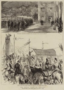 Královská návštěva Irska od Sydney Prior Hall