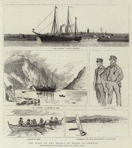 Návštěva prince z Walesu v Norsku od Sydney Prior Hall