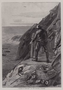 Toilers of the Sea, v Gouffre, Guernsey od Sydney Prior Hall